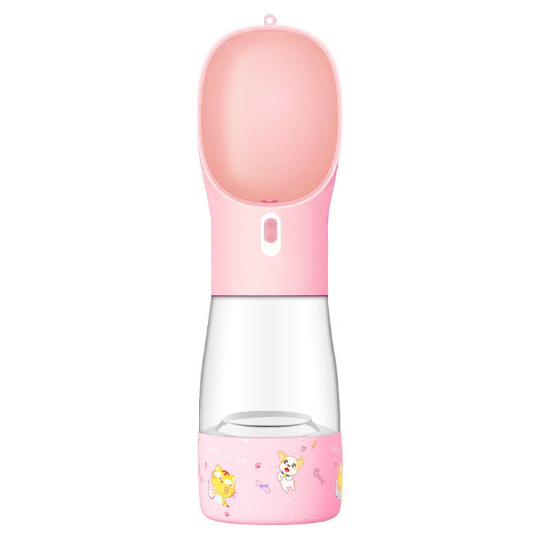 Reis Waterfles met Drinkbak voor Honden