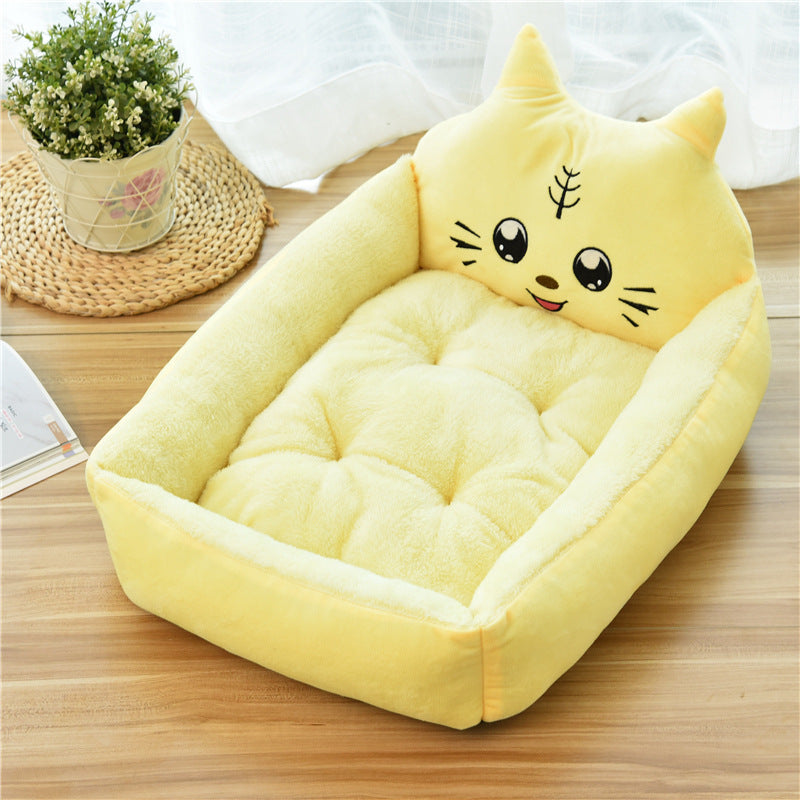 Zacht Honden- en Kattenbed – Warm & Comfortabel