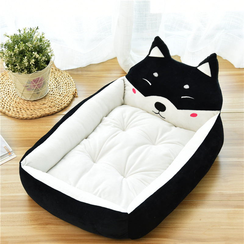 Zacht Honden- en Kattenbed – Warm & Comfortabel