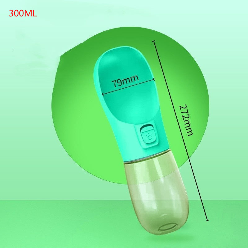 Reis Waterfles met Drinkbak voor Honden