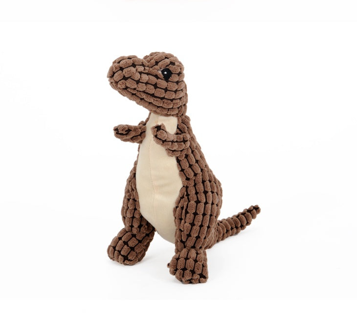 Pluche Dino Hondenspeelgoed met Pieper