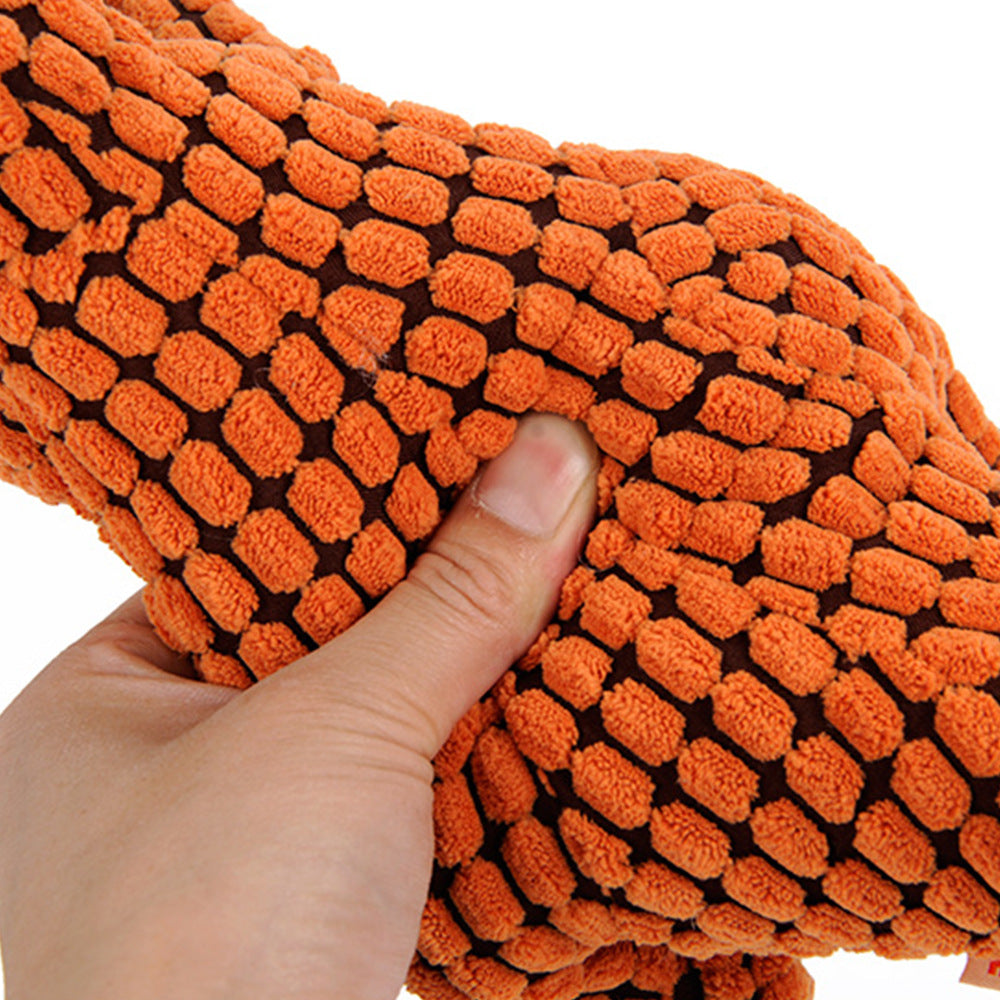Pluche Dino Hondenspeelgoed met Pieper