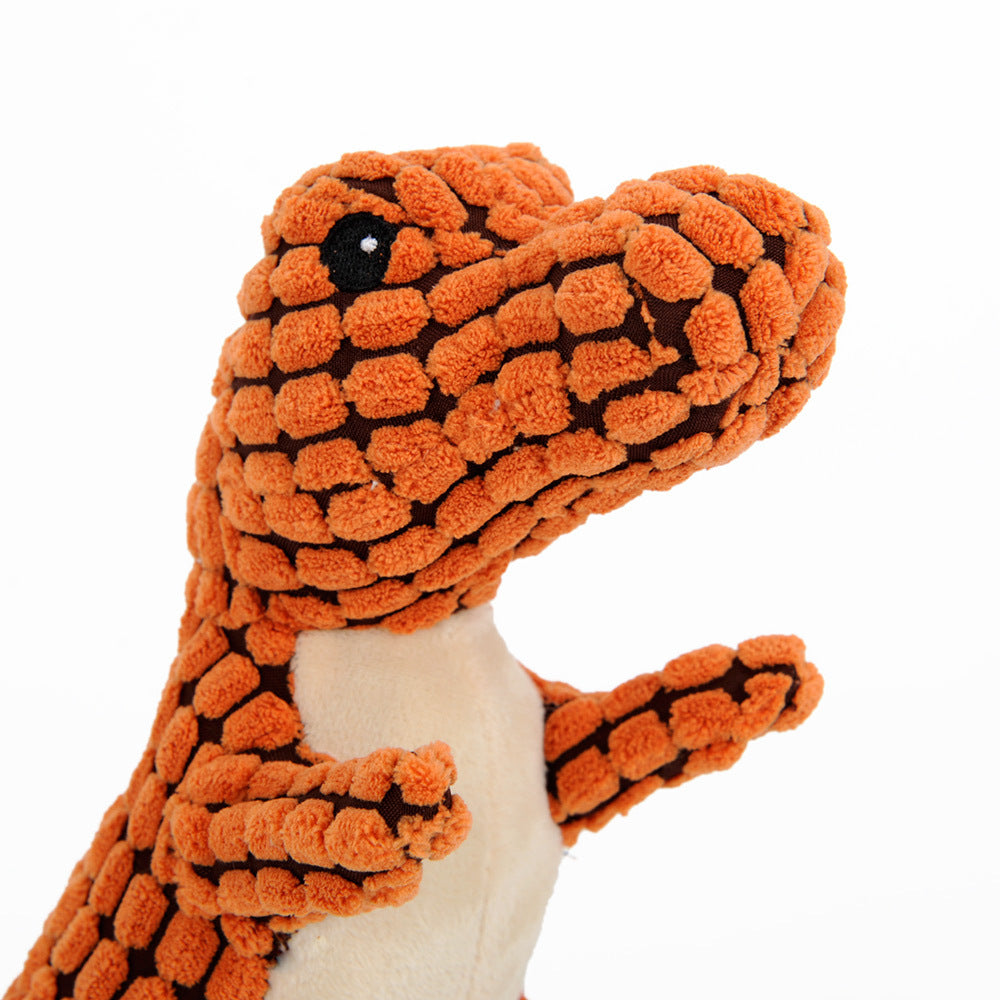 Pluche Dino Hondenspeelgoed met Pieper