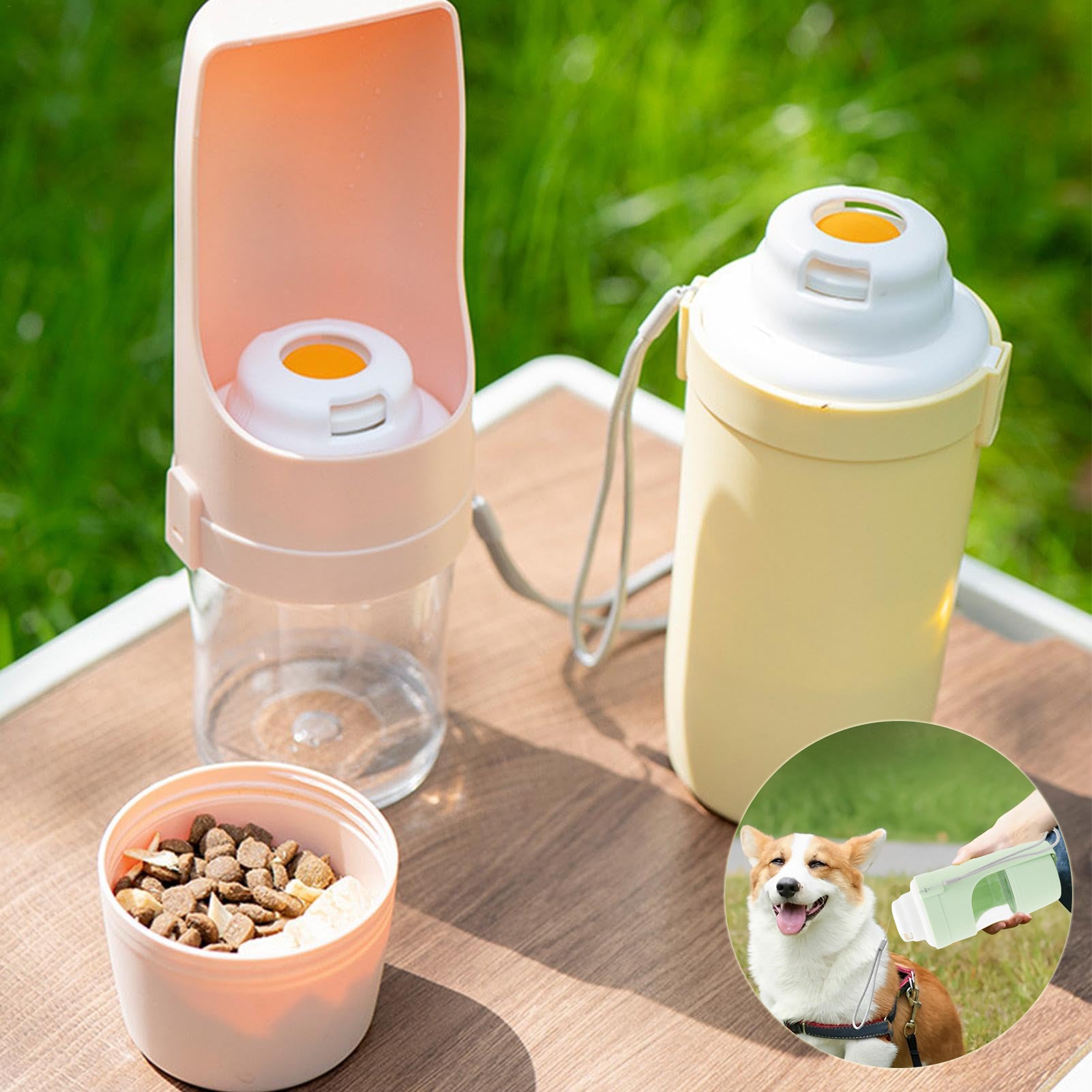 2-in-1 Honden Waterfles