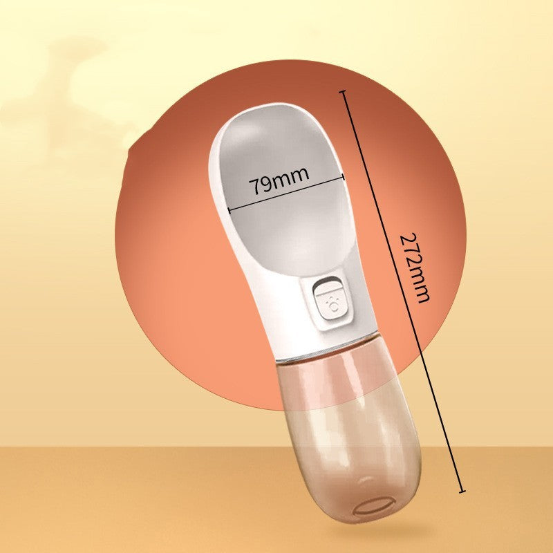 Reis Waterfles met Drinkbak voor Honden