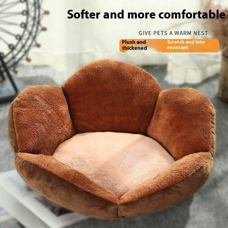 Pootvormig Hondenbed – Zacht & Warm