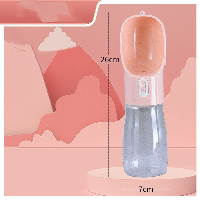 Reis Waterfles met Drinkbak voor Honden