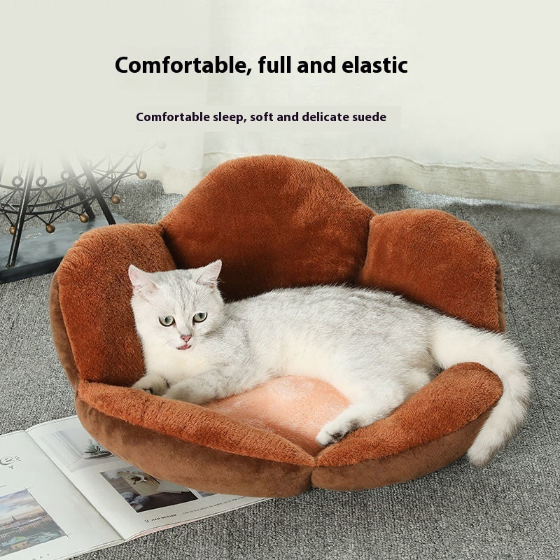 Pootvormig Hondenbed – Zacht & Warm
