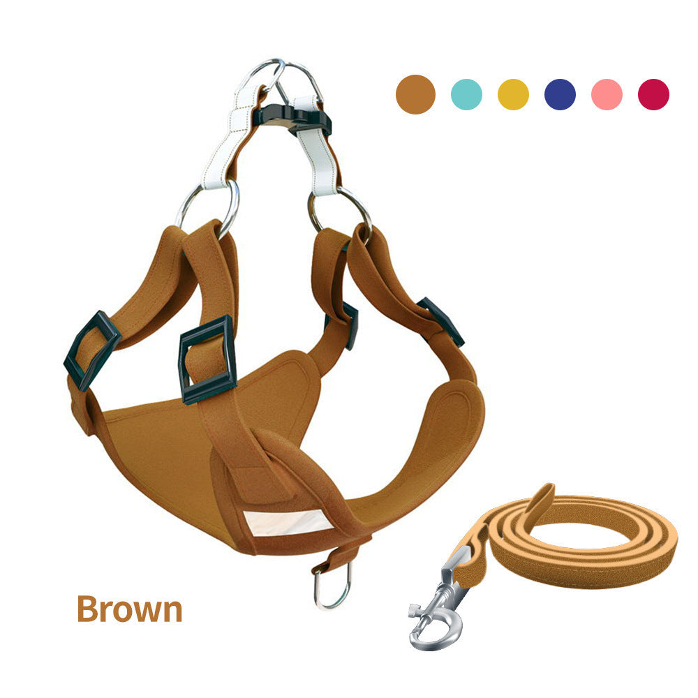Reflecterend Harnas met Riem voor Hond
